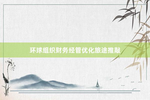 环球组织财务经管优化旅途推敲